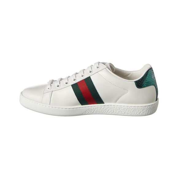 Gucci Ace Embroidered Leather Sneaker - Picture 2 of 5